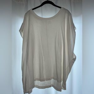 Aerie XXL muscle sweatshirt. White